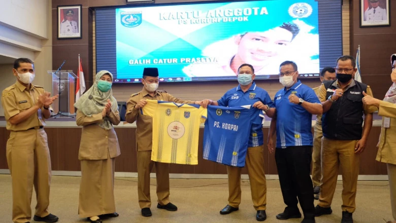 Launching Skuad dan Jersey, PS KORPRI Depok Pasang Target Juara Divisi Satu