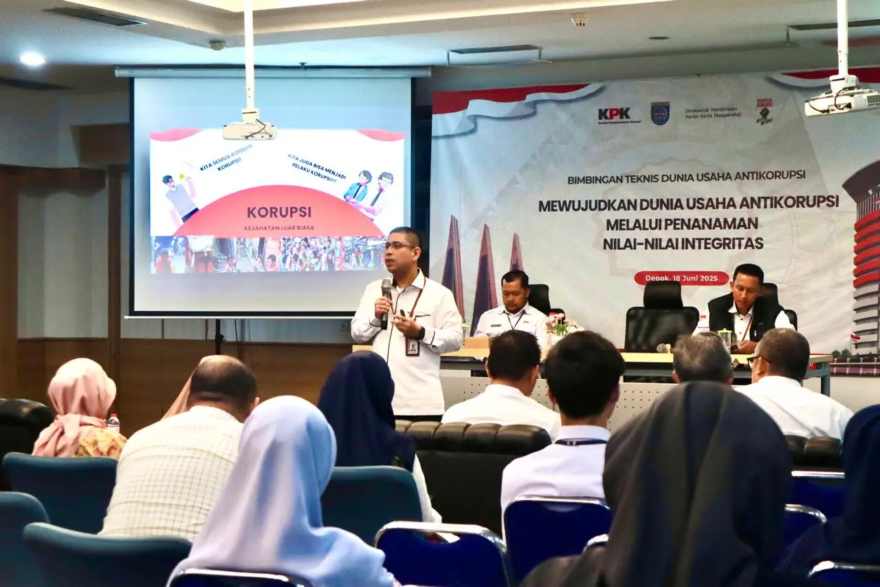 KPK RI Dorong Dunia Usaha Berintegritas dalam Bimtek Antikorupsi di Depok