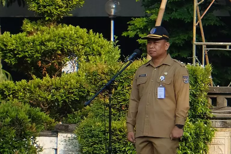 Sekda Pimpin Apel Pagi ASN di Balai Kota Depok