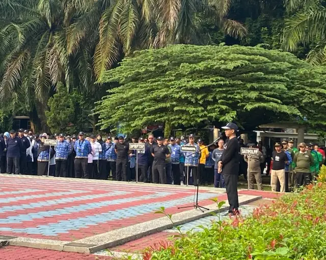 Aksi Jumsih Serentak di Kota Depok, Tingkatkan Kebiasaan Warga Jaga kebersihan Lingkungan