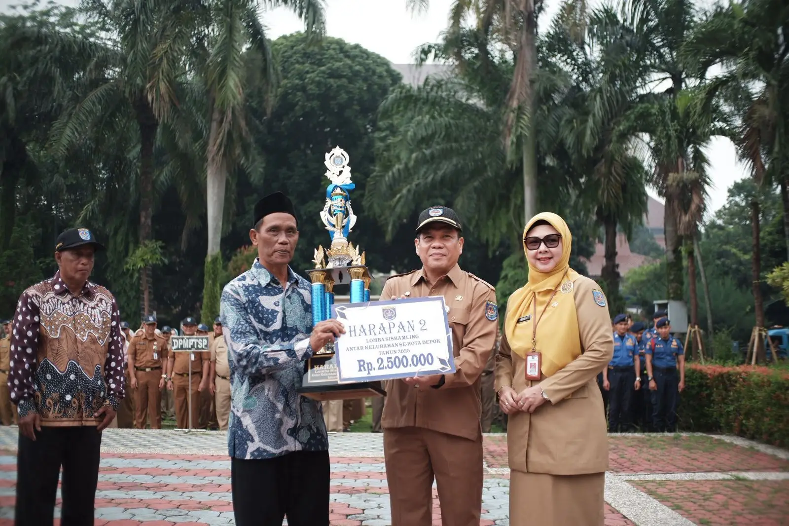 Raih Harapan II Lomba Siskamling Tingkat Kota, Lurah Jatimulya Ungkap Kunci Keberhasilan
