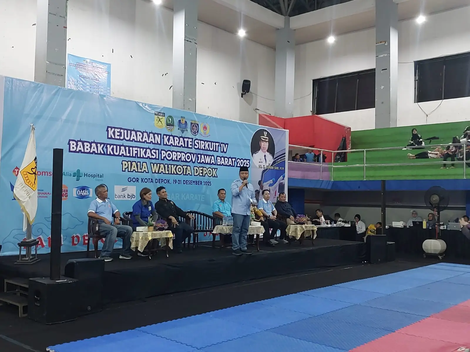 Wali Kota Depok Buka Kejuaraan Karate Sirkuit VI Jabar, Ribuan Karateka Siap Bertarung