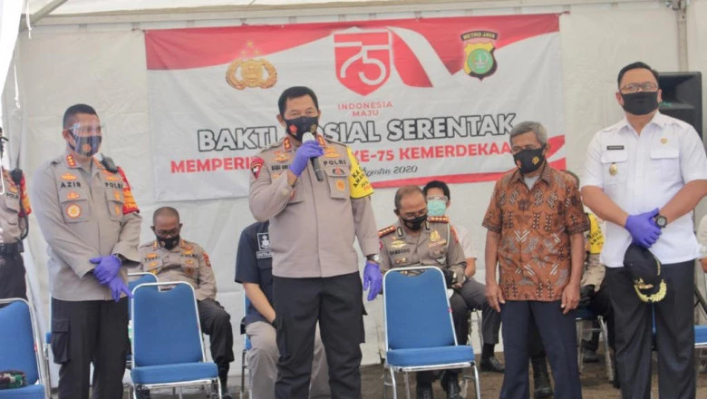 Baksos Serentak Polri di Depok Sangat Dirasakan Manfaatnya