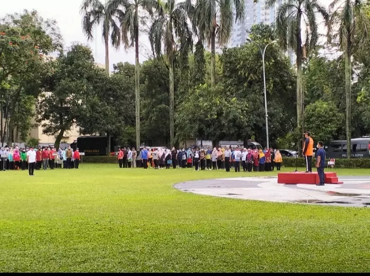 Pimpin Apel Pagi, Aspemkesra Depok Sampaikan Sejumlah Hal