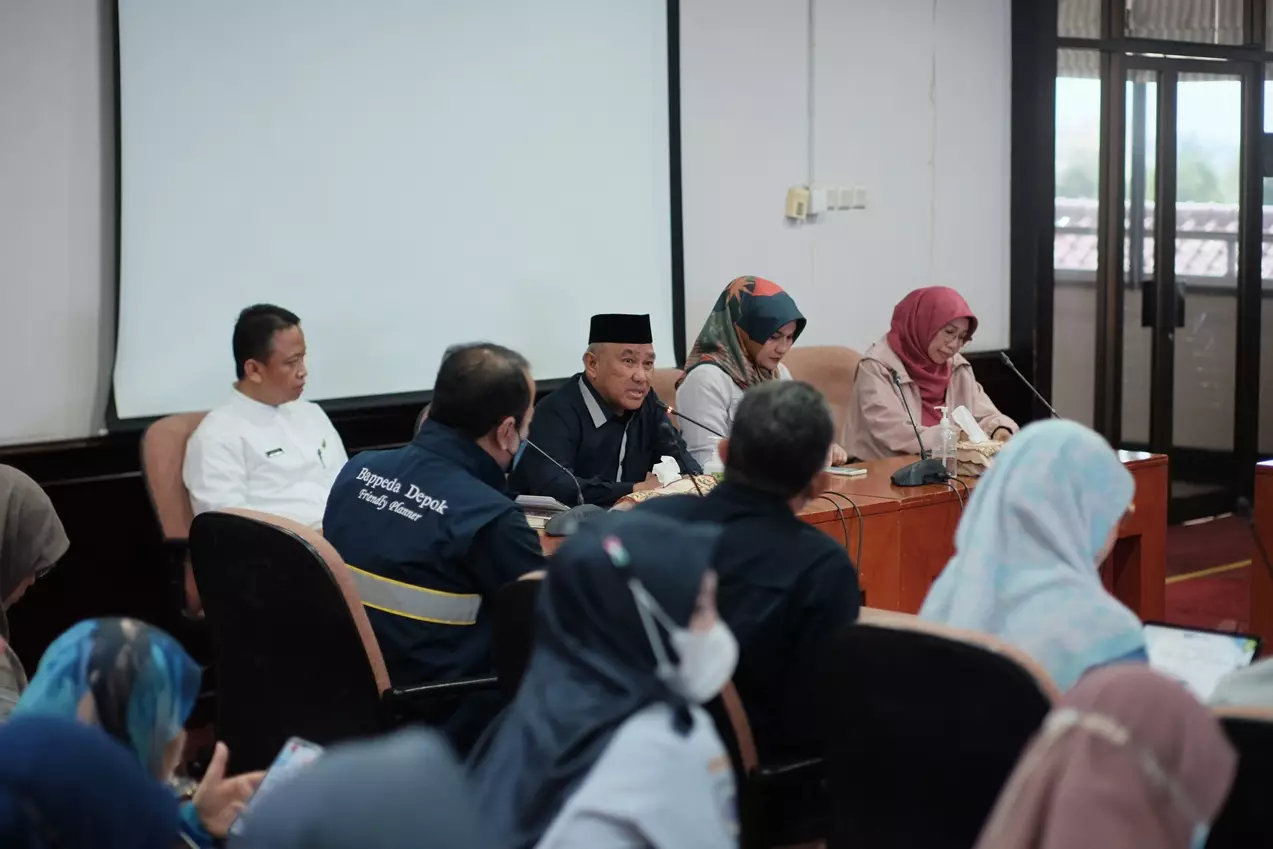 Tim Pembina Kabupaten/Kota Sehat Jabar Memverifikasi Dokumen Kota Sehat ke Pemkot Depok