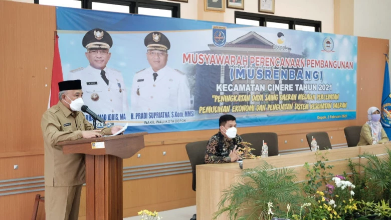 Musrenbang, Wali Kota Depok Melecut Kelurahan dan Kecamatan Agar Meningkatkan Kinerja
