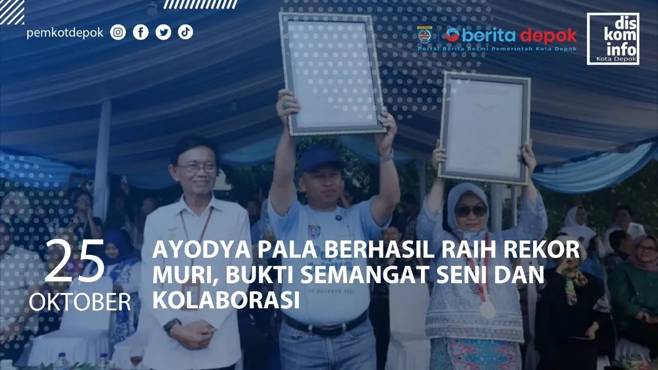 Ayodya Pala Raih Rekor Muri :1.117 Penari Dari Satu Sanggar