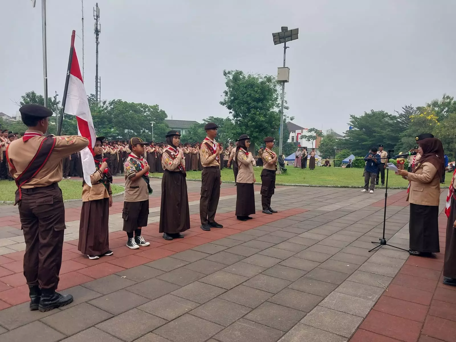 729 Pramuka Garuda Kwarcab Depok Dilantik, Jadi Teladan di Keluarga Maupun Masyarakat