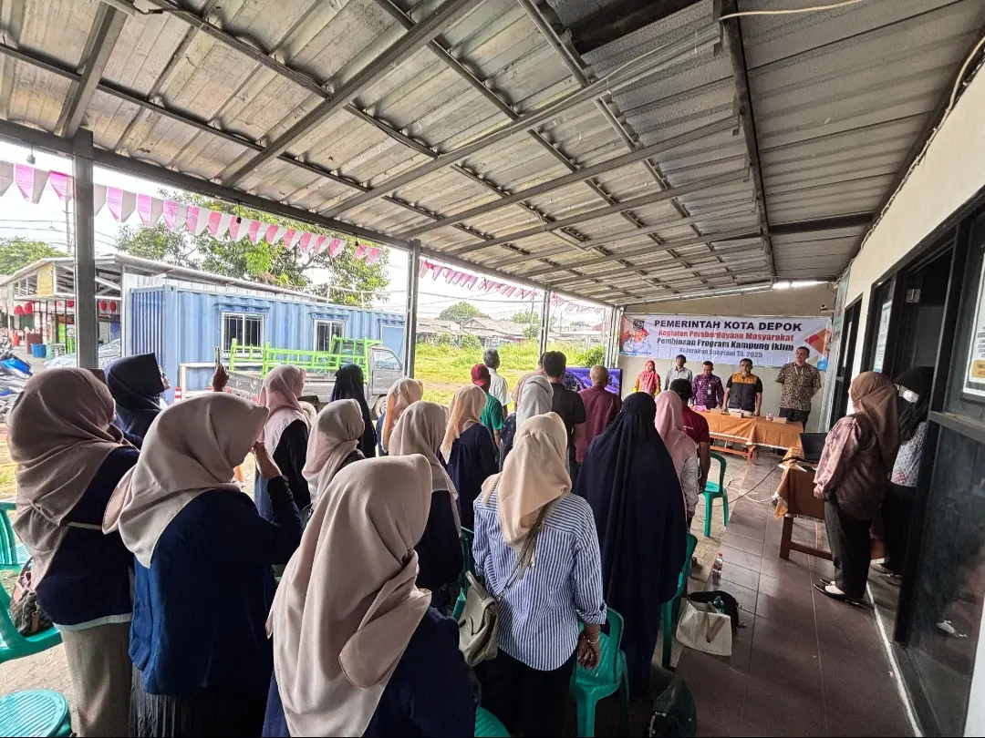 Jaga Lingkungan, RW 06 Sukatani Ikuti Pembinaan Program Kampung Iklim