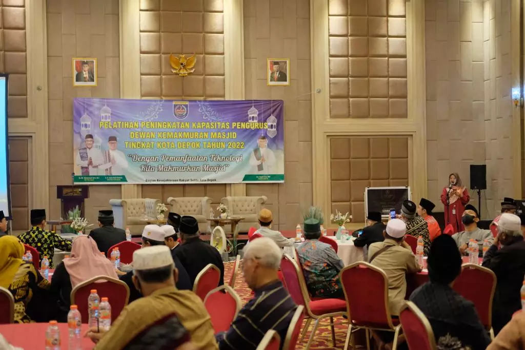 Pelatihan Peningkatan Kapasitas Pengurus DKM Tingkat Kota Depok Tahun 2022