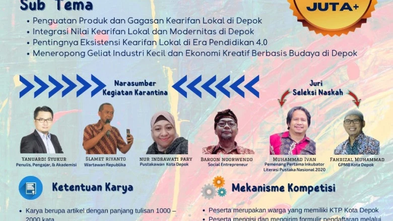 Tambah Koleksi Pustaka Lokal, Diskarpus Gelar Seleksi Naskah Inkubator Literasi