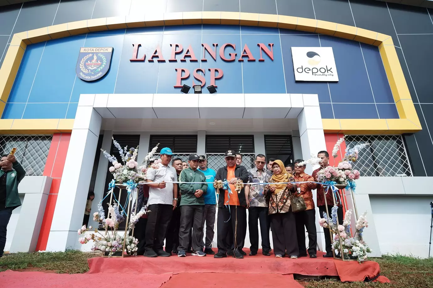 Wali Kota Depok Resmikan Lapangan PSP Sawangan
