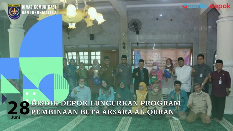 Video: Disdik Depok Luncurkan Program Pembinaan Buta Aksara Al Quran