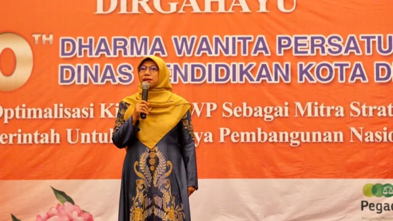 Anggota DWP Disdik Depok Diingatkan Dukung Tugas Suami Sebagai ASN