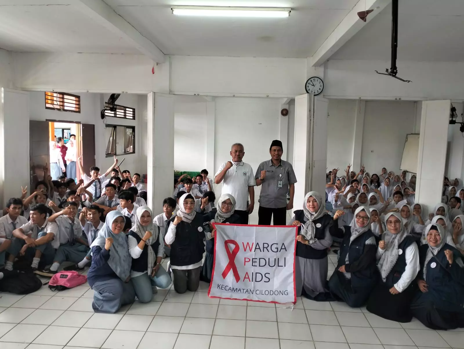 Cegah Penyebaran HIV/AIDS, WPA Cilodong Adakan Sosialisasi ke Sekolah