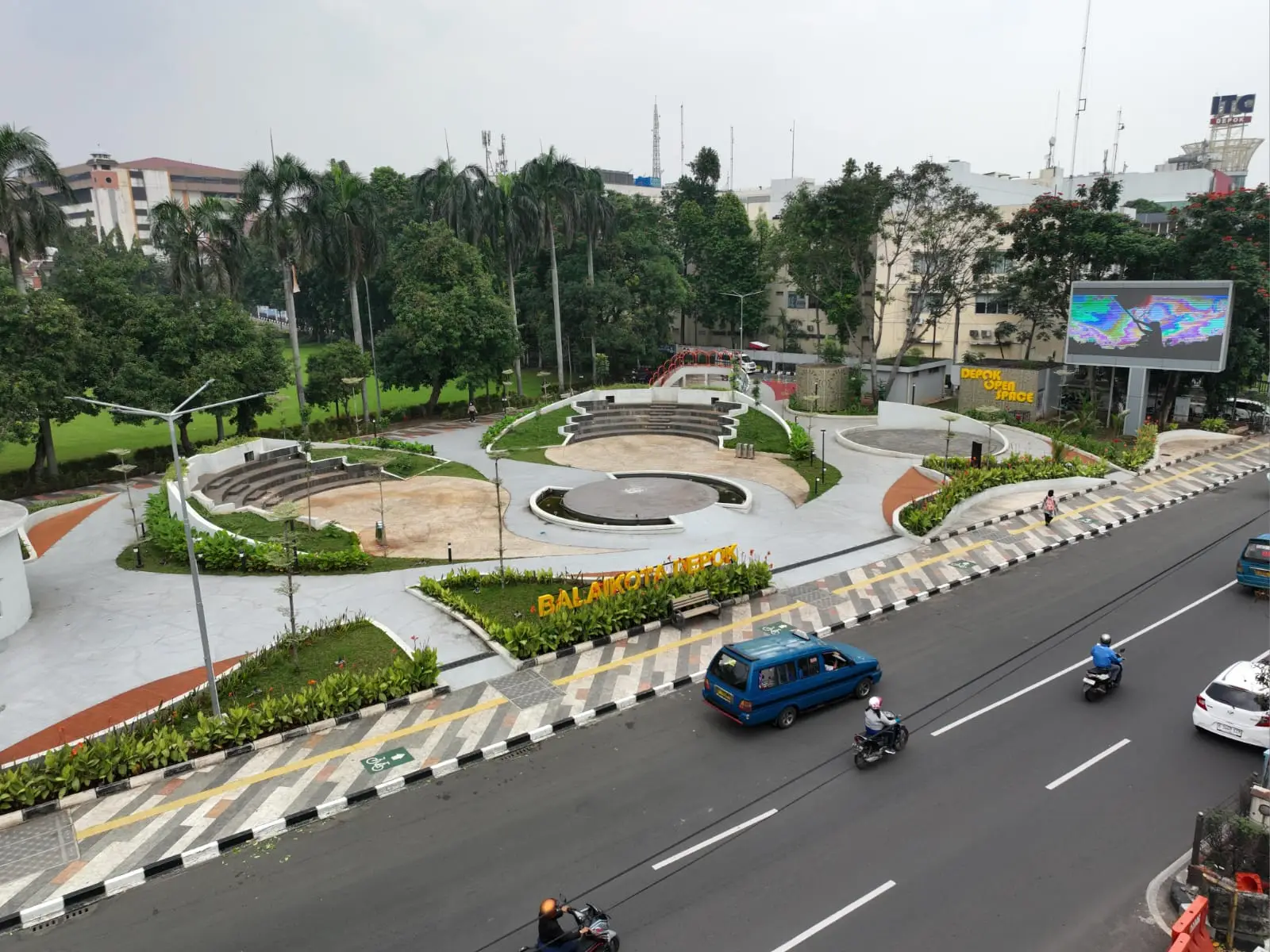Begini Pengaturan UMKM di CFD Depok, Fokus di DOS Tanpa Gunakan Bahu Jalan Margonda