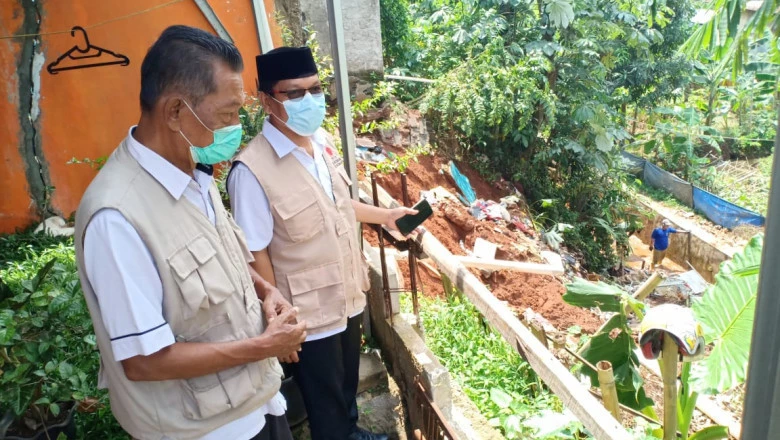 Penanganan Longsor di Panmas Mulai Dilakukan