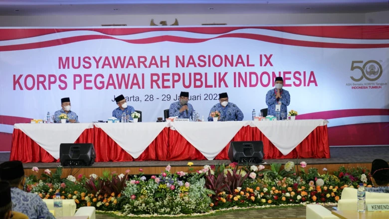 Utusan Kota Depok Terpilih Jadi Salah Satu Pimpinan Sidang Munas IX Korpri Tahun 2022