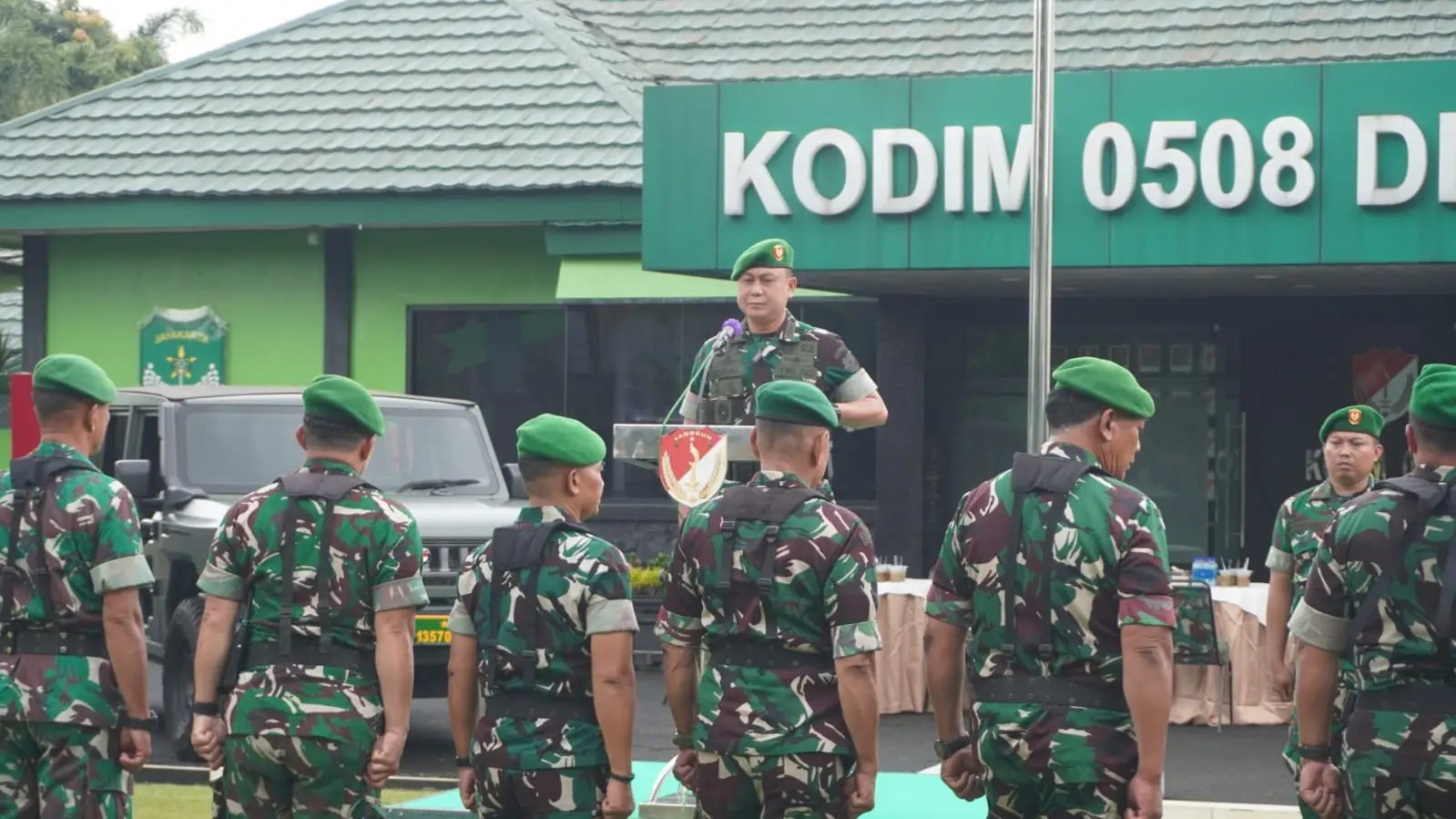 Kodim Depok Turunkan Ratusan Personel Amankan Malam Tahun Baru 2026