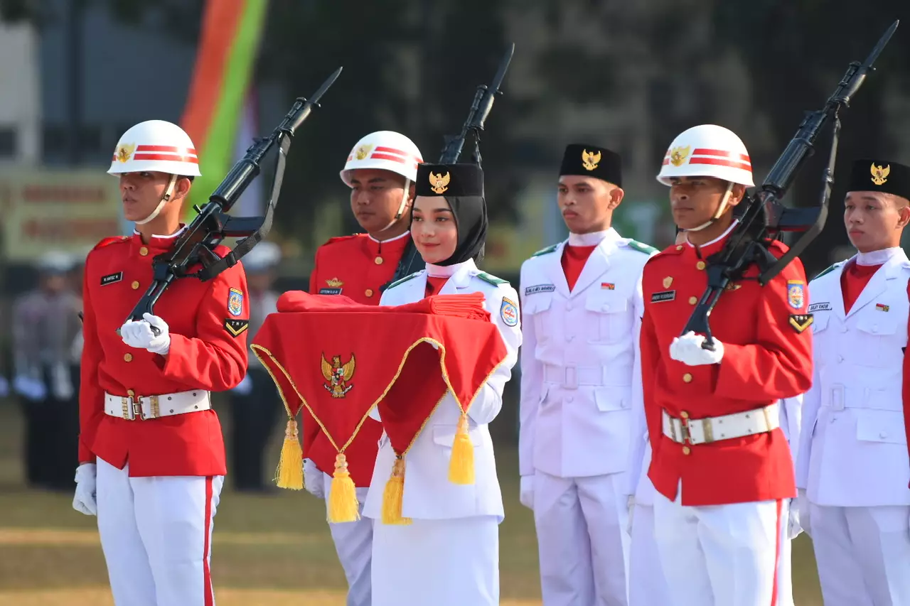 Pemkot Depok Gelar Upacara Peringatan HUT Ke-78 Kemerdekaan RI