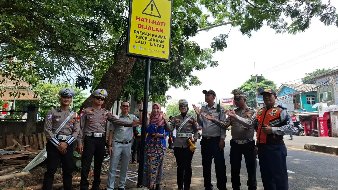Kolaborasi Satlantas, Jasa Raharja, dan Dishub Tekan Angka Kecelakaan di Jalan Raya Bogor