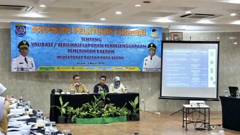 Pelatihan Mandiri Verifikasi Laporan Penyelenggaraan Pemerintah Daerah
