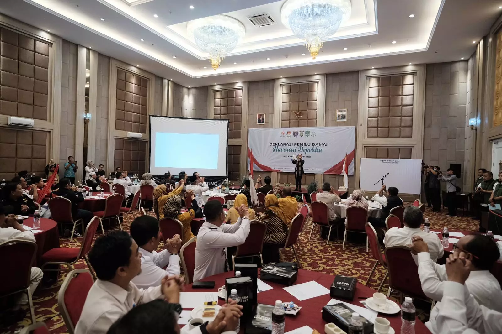Forkopimda dan Parpol di Depok Serukan Pemilu Damai