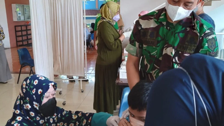  Vaksinasi Usia 6-11 Tahun di Limo Capai 2720 Anak 