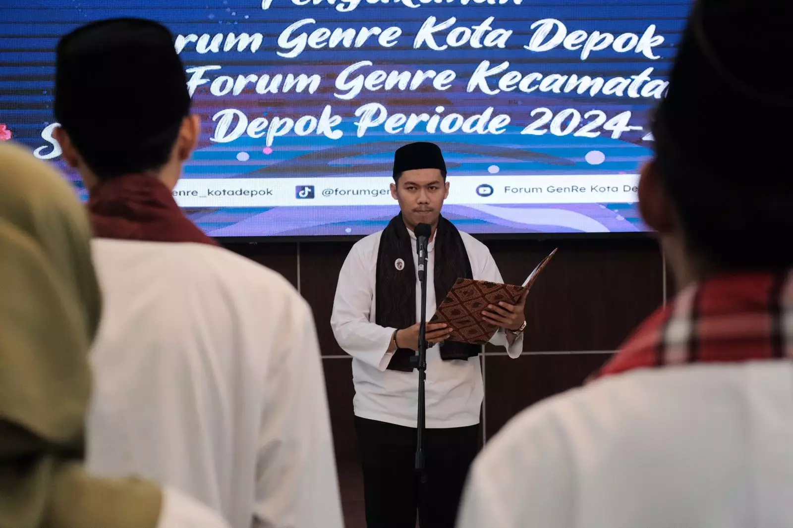 Telah Dikukuhkan, Genre Kota Depok Komitmen Tingkatkan Kualitas Remaja
