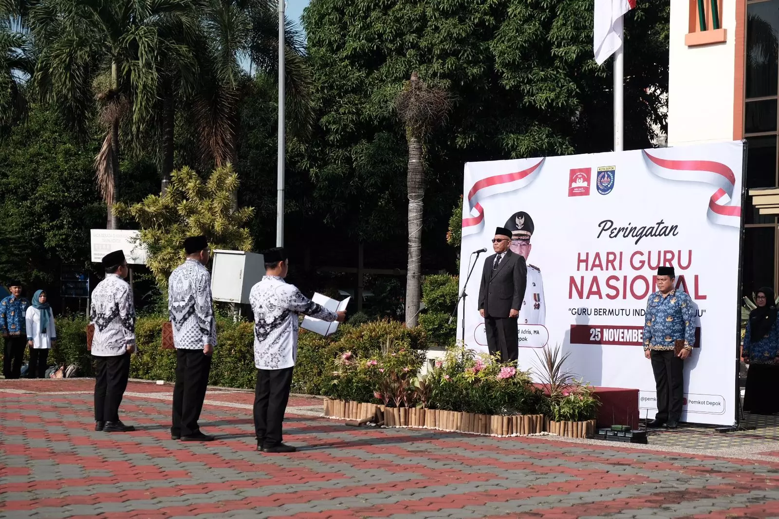 Wali Kota Depok Sampaikan Kabar Gembira dari Kemendikdasmen di HGN 2024