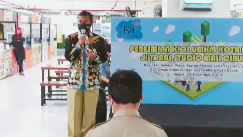44 Kios UMKM di TSM Cibubur Diresmikan