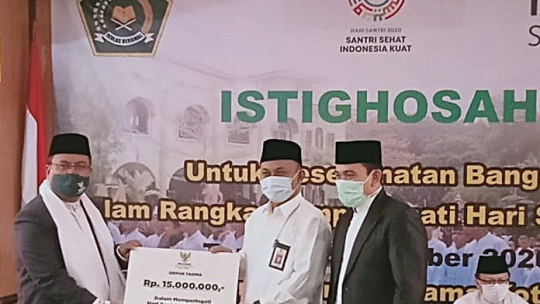 Sambut HSN, Baznas Depok Salurkan Bantuan untuk Santri dan Ponpes