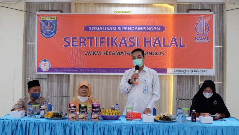Pemkot Depok Bersama UCC Gelar Sosialisasi dan Pendampingan Sertifikasi Halal 