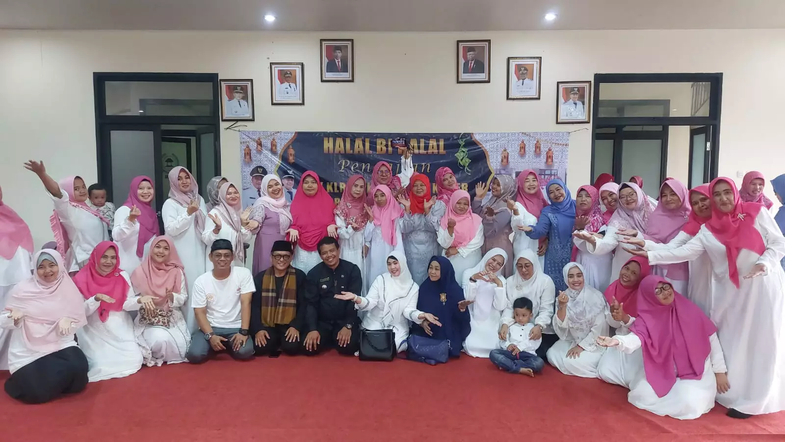 PKK Boponter Gelar Halbil dan Pengajian Pasca Hari Raya Idulfitri